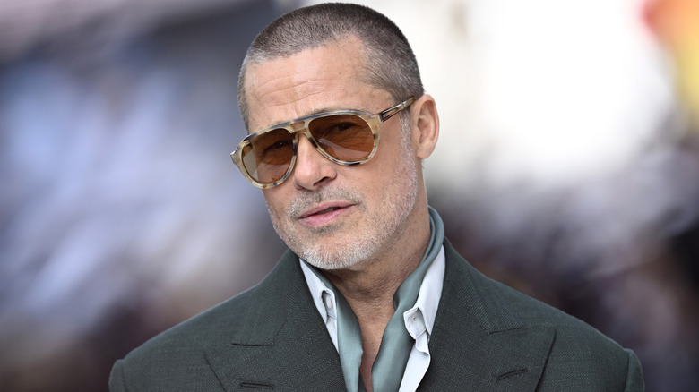 Brad Pitt attends the "F1: The Movie" European Premiere in London, England.