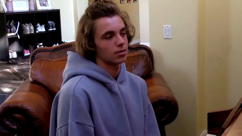 Jayden Federline speaking during an interview