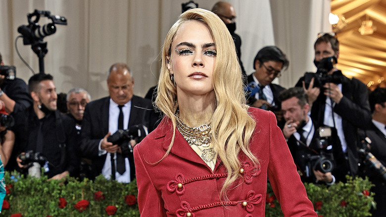Cara Delevingne at the Met Gala