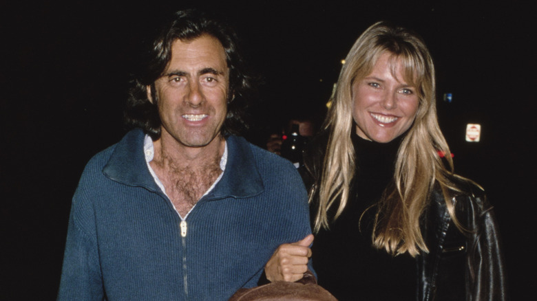 Richard Taubman and Christie Brinkley smiling
