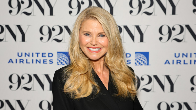 Christie Brinkley smiling