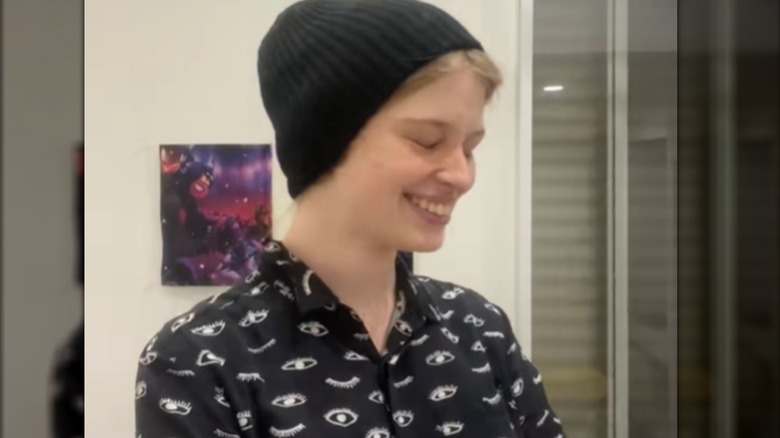 Vivian Wilson wearing a beanie and smiling