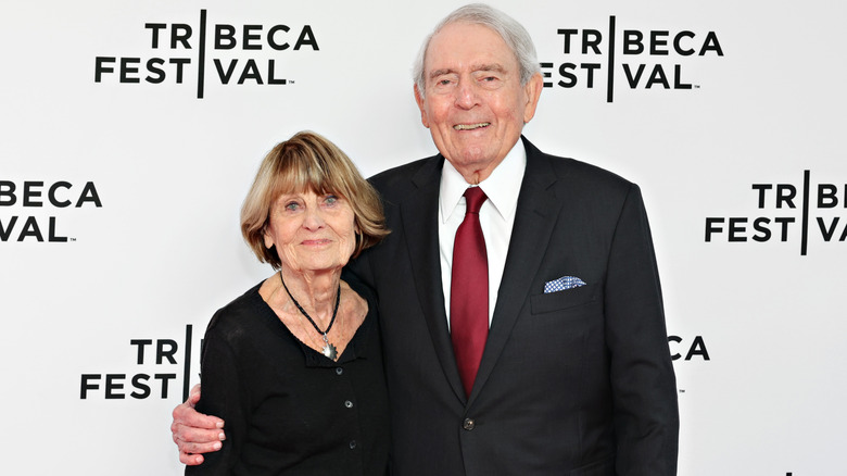 Jean Rather and Dan Rather attend the "Rather" premiere during the 2023 Tribeca Festival at SVA Theatre on June 09, 2023 in New York City.