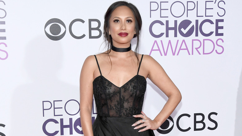 Cheryl Burke at the People's Choice Awards 2017