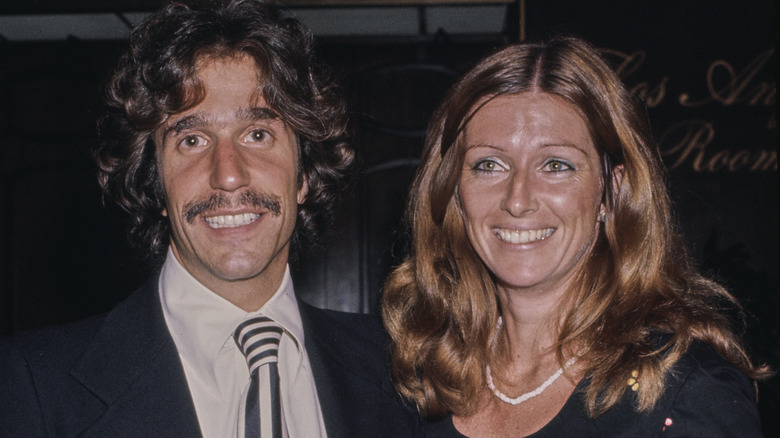 Henry Winkler and his wife, Stacey Weitzman, in 1982.
