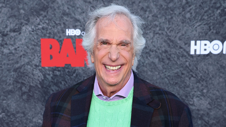 Henry Winkler on the 'Barry' red carpet.