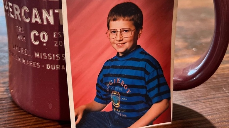 Ben Napier smiling as a kid