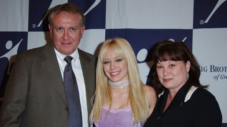 Robert Duff, Hilary Duff, and Susan Duff