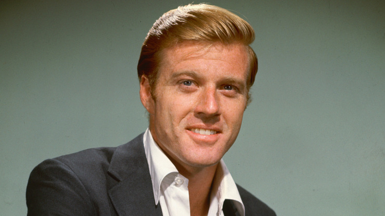 Robert Redford smiles for the camera