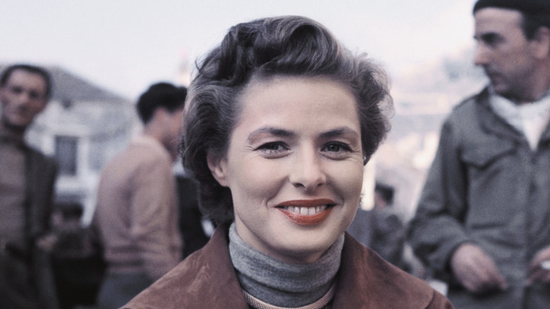 Ingrid Bergman smiling 