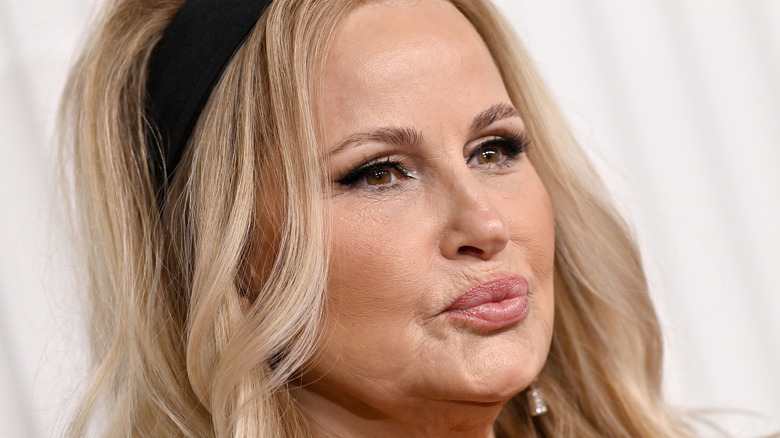 Jennifer Coolidge pouting lips