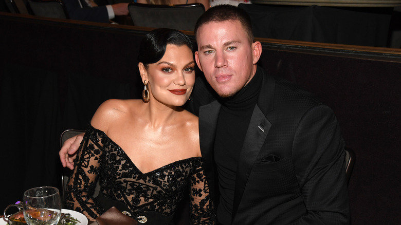 Jessie J and Channing Tatum twinning in black