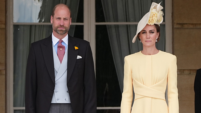 Kate Middleton and Prince William standing side by side