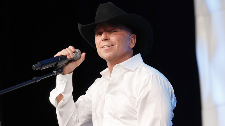 Kenny Chesney performing on stage