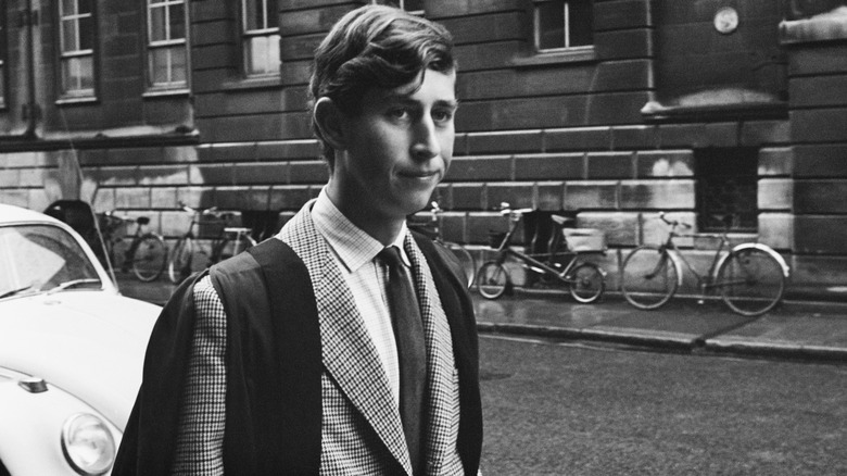 Then-Prince Charles at Cambridge, 1967