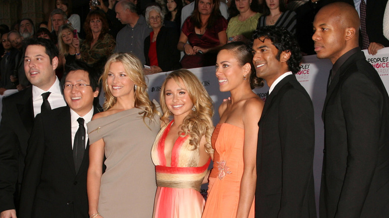 The "Heroes" cast including Ali Larter and Leonard Roberts