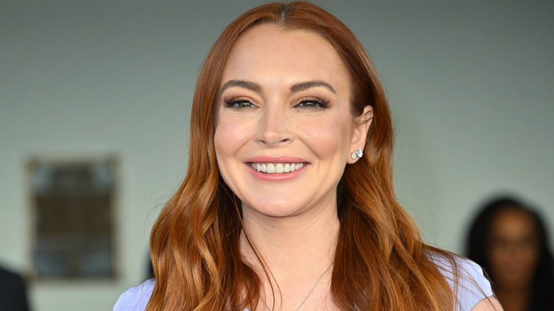 Lindsay Lohan at an event in 2022