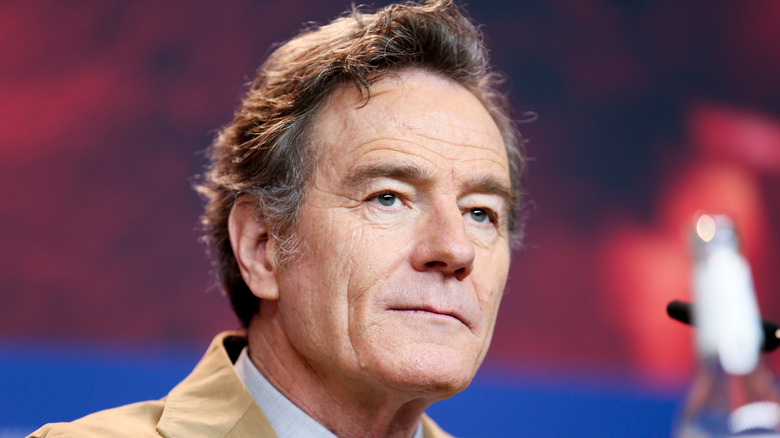 Bryan Cranston at a media event