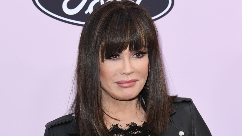 Marie Osmond long bangs