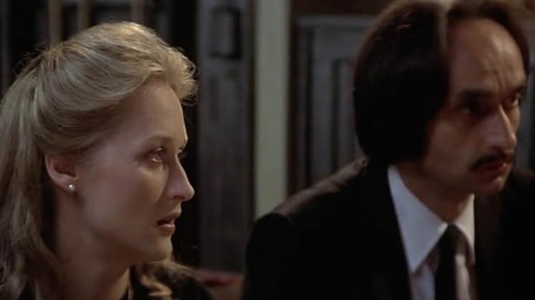 Meryl Streep and John Cazale acting in The Deer Hunter