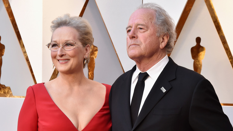 Meryl Streep and Don Gummer attending the 2018 Oscars