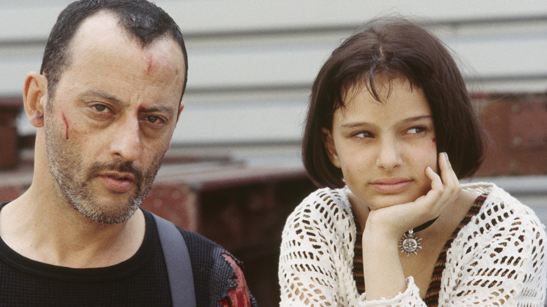 Jean Reno and Natalie Portman