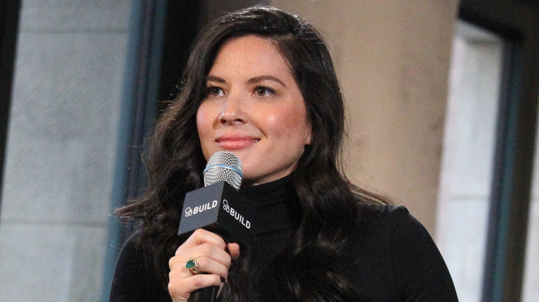 Olivia Munn posing 