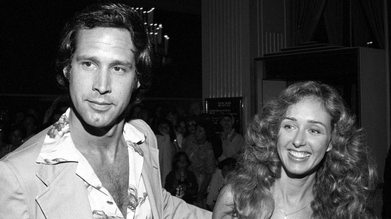 Chevy Chase with Jacqueline Carlin in the '70s