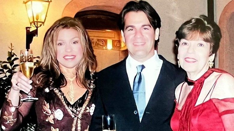 Rachael Ray, John Cusimano, and his late mother, Victoria Cusimano