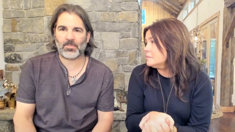 John Cusimano and Rachael Ray discuss their house fire on the Season 15 premiere of the "Rachael Ray Show"
