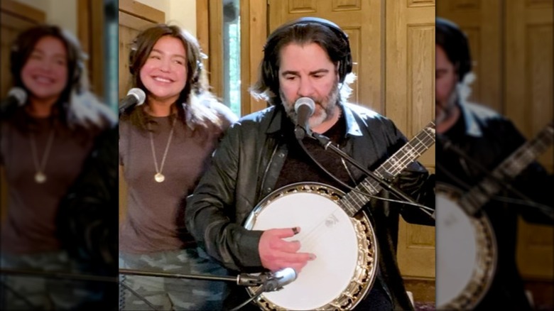 Rachael Ray and John Cusimano performing on Instagram