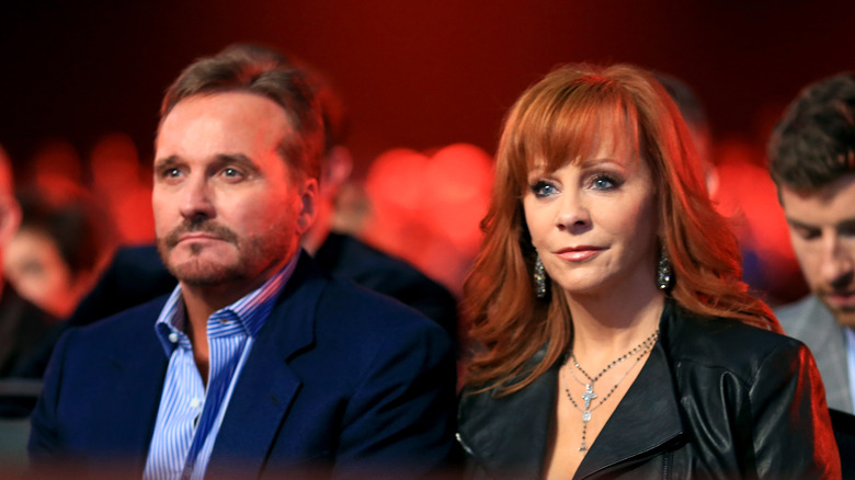 Narvel Blackstock and Reba McEntire in 2015