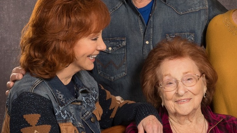 Reba McEntire and her mother