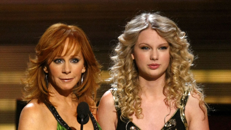Reba McEntire and Taylor Swift