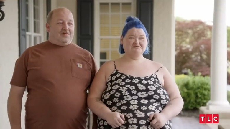 Amy Slaton and Michael Halterman talking