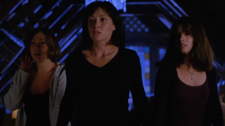 Prue, Piper, Phoebe on "Charmed"