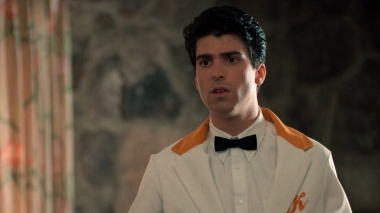Max Cantor as Robbie in Dirty Dancing wearing his waiter uniform