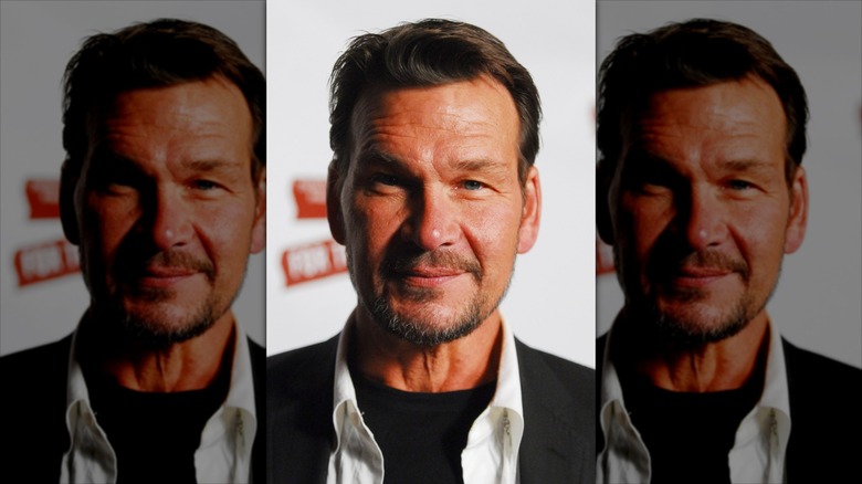 A close-up of Patrick Swayze shortly before his death