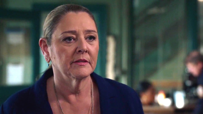 Camryn Manheim as Lt. Kate Dixon on "Law & Order," in the police headquarters