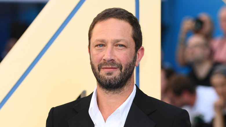 Ebon Moss-Bachrach attending a Fantastic Four event