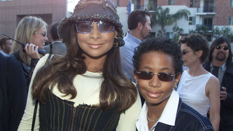 Raven-Symoné with brother Blaize