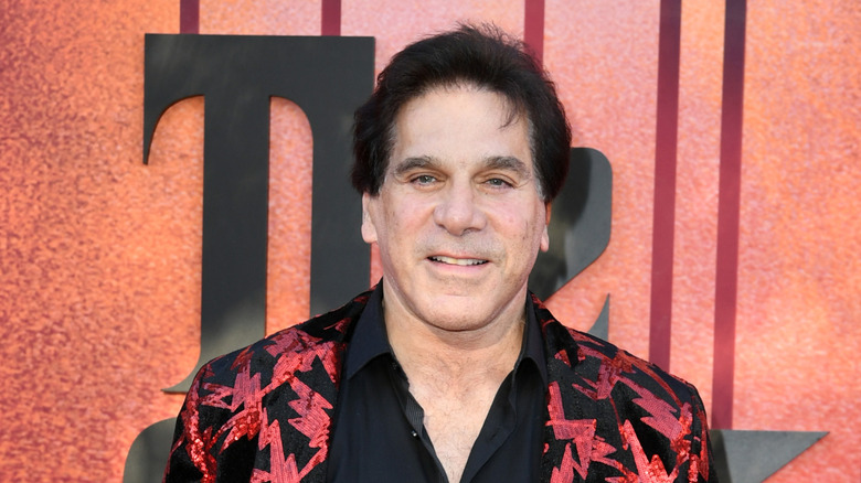 Lou Ferrigno smiling at the premiere of "The Offer" in 2022
