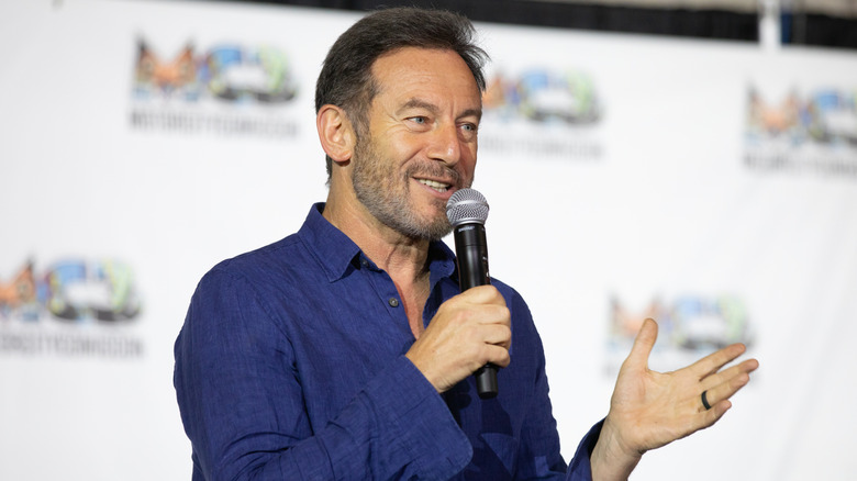 Jason Isaacs hosts a panel at Motor City Comic Con