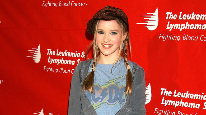 Young Emily Osment at a Leukemia & Lymphoma Society event