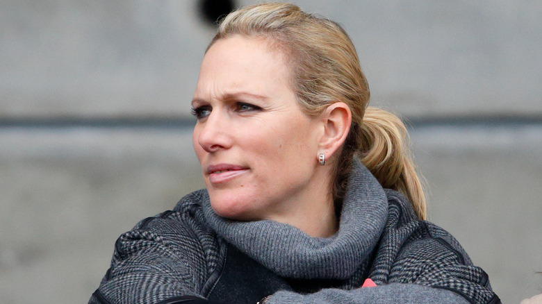 Zara Tindall posing