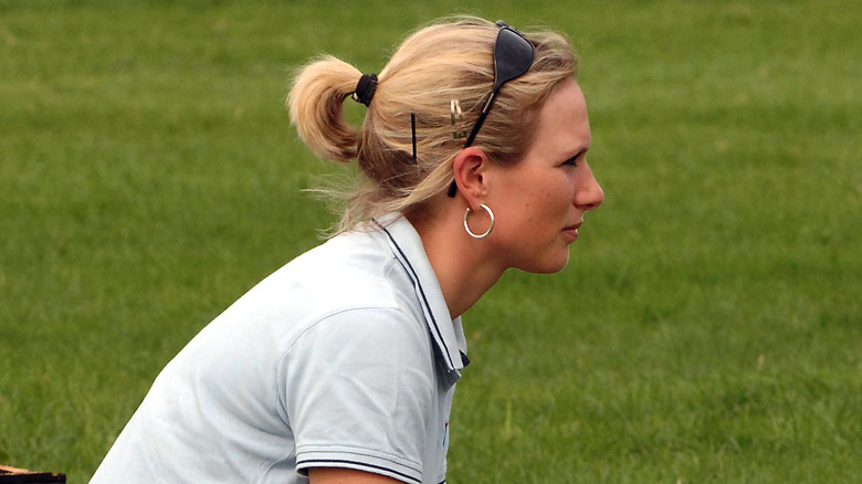 Zara Tindall side profile 