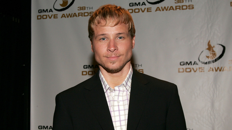 Brian Littrell at the GMA Dove Awards