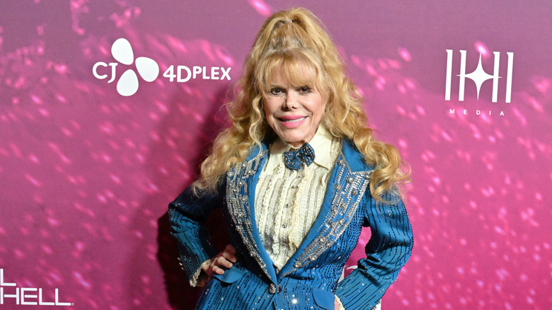 Charo on the red carpet