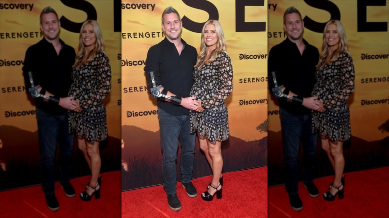 Christina Haack and Ant Anstead smiling