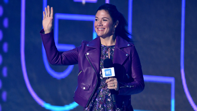Sophie Grégoire Trudeau on stage